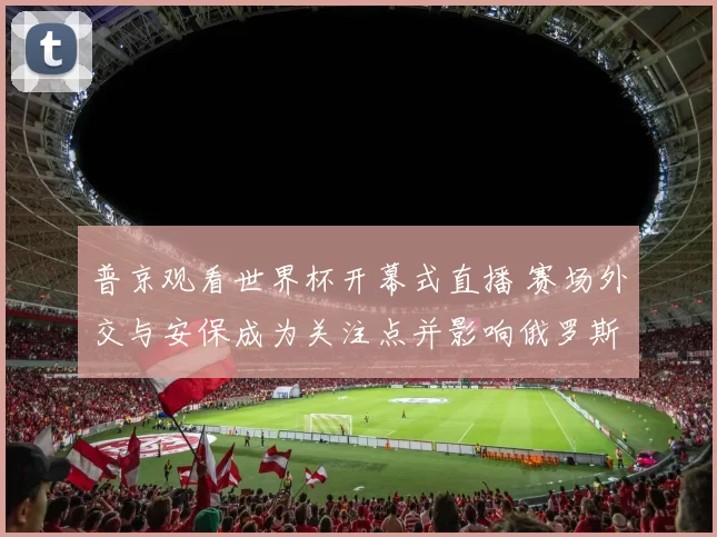 普京观看世界杯开幕式直播 赛场外交与安保成为关注点并影响俄罗斯形象